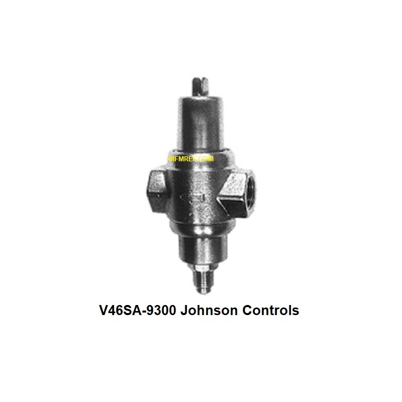 V46SA-9300 Johnson Controls valvola di controllo dell'acqua a 2vie 3/8