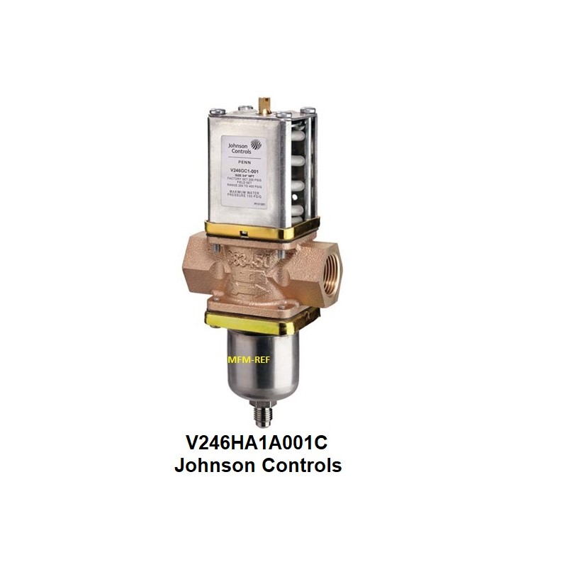 V246HA1A001C Johnson Controls Wasserregel ventil Meerwasser 2-Wege 3/8