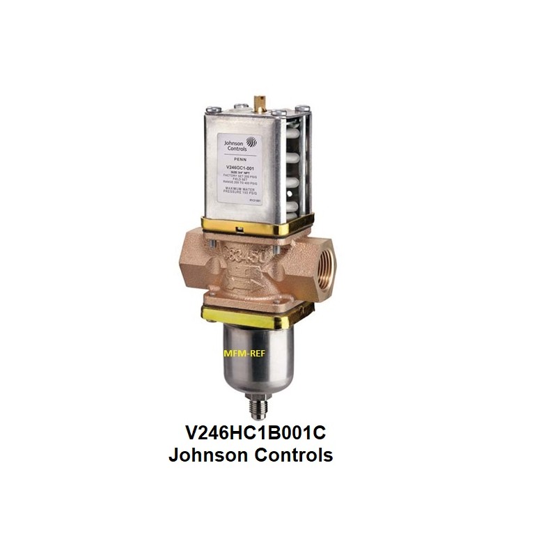 V246HC1B001C Johnson Controls vanne de régulation de l'eau 2voies 3/8