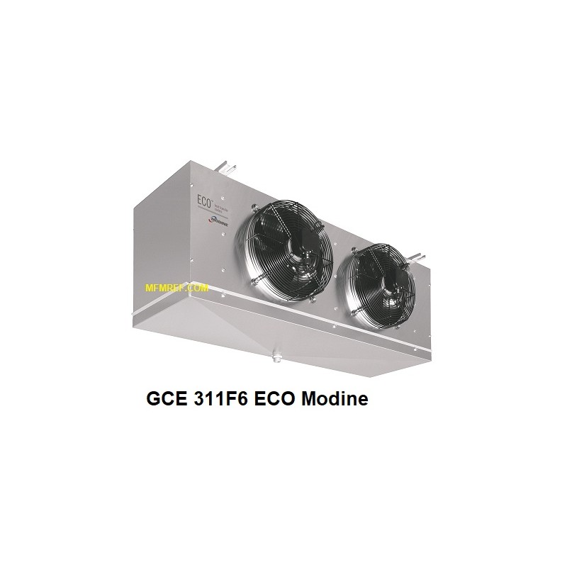 GCE311F6 ECO Modine Evaporador espaçamento entre as aletas: 6 mm
