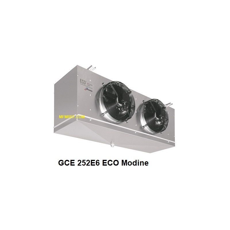 GCE252E6 ECO Modine air cooler fin spacing: 6 mm before Luvata
