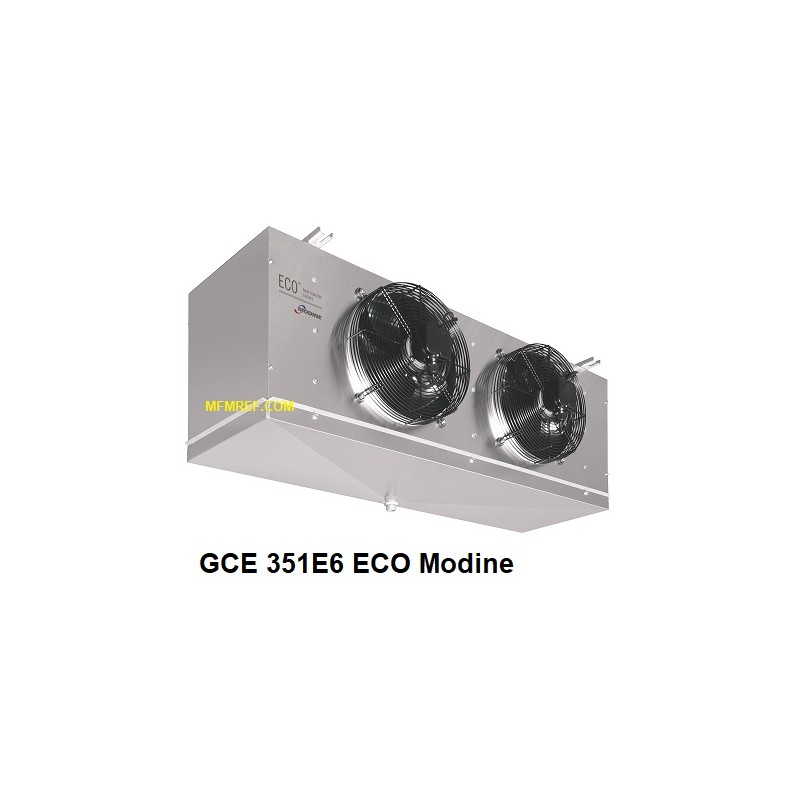 GCE351E6 ECO Modine Evaporador espaçamento entre as aletas: 6 mm