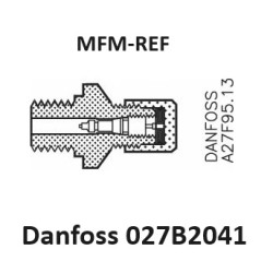 misuratore di pressione Danfoss Conn 1/4 "flare 027B2041