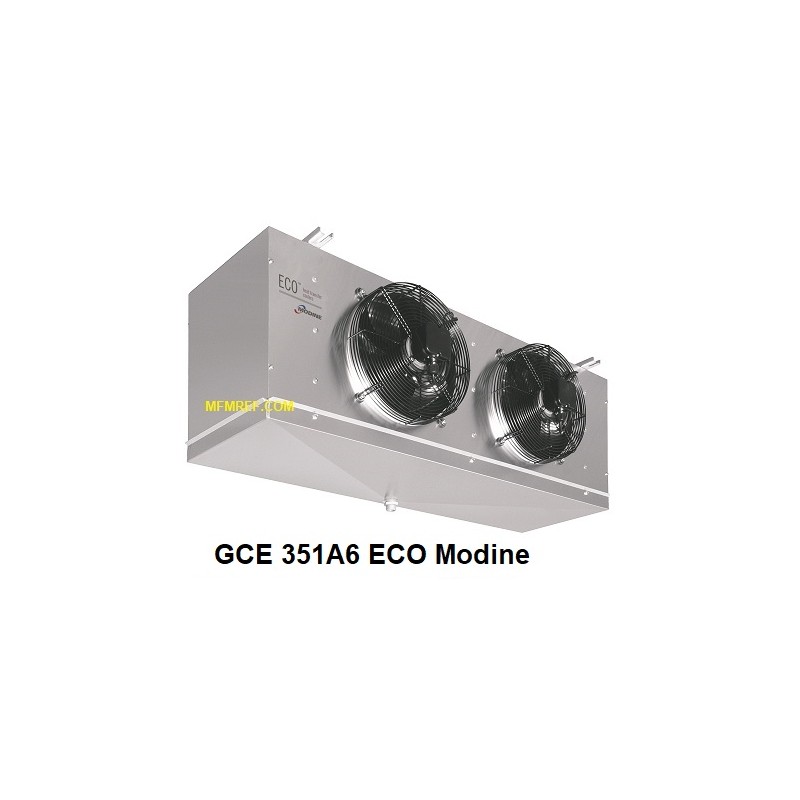 Modine GCE 351A6 ECO air cooler fin spacing: 6 mm: before Luvata