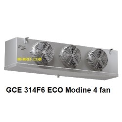Modine GCE 314F6 ECO air cooler fin spacing: 6 mm  before Luvata