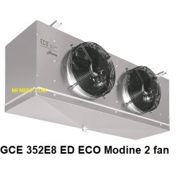 GCE 352E8 ED ECO air cooler with electric defrost fin spacing: 8 mm