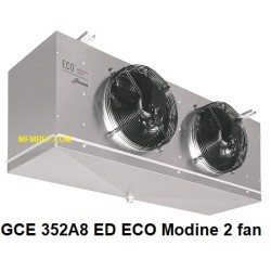 Modine GCE352A8 ED ECO air cooler with defrost fin spacing 8mm  Luvata