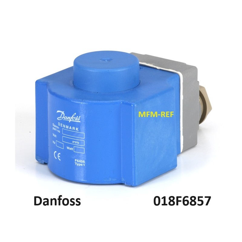 Danfoss 24V bobina para válvula solenoide EVR com caixa IP67 018F6857