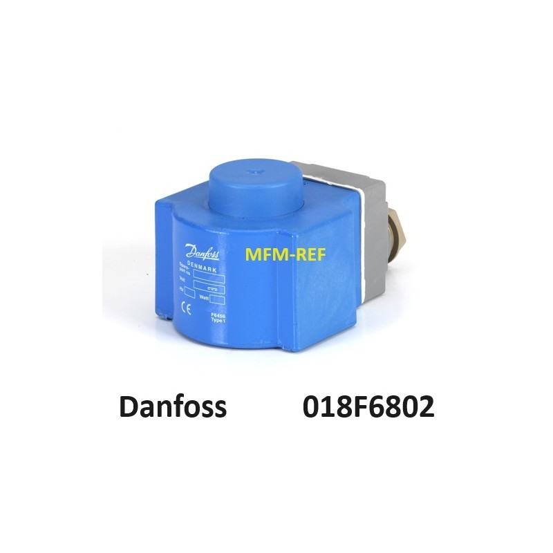 240V Danfoss spoel voor EVR magneet afsluiter met DIN plugg 018F6802