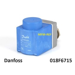 24V Danfoss coil for EVR solenoid valve with junctionbox IP67 018F6715
