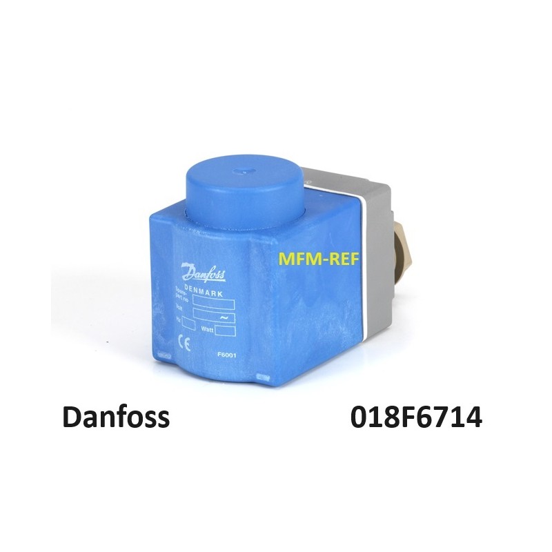 220V Bobina Danfoss para válvula de solenoide EVR con caja 018F6714