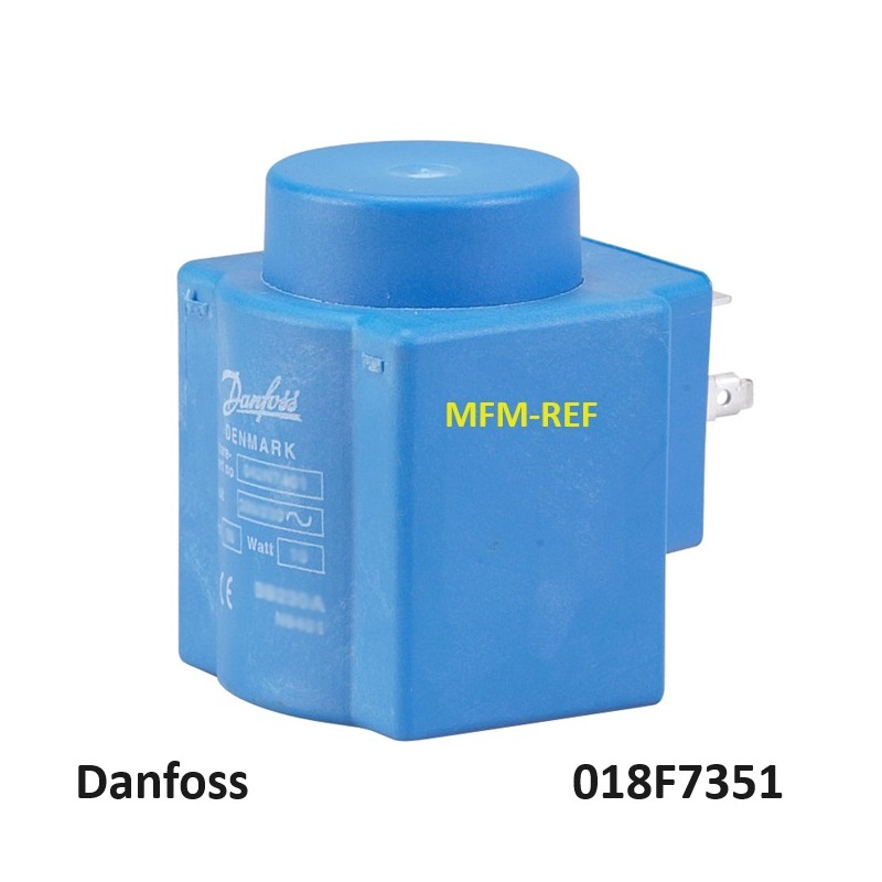 018F7351 Danfoss 220-230V bobina para EVR válvula de solenoide