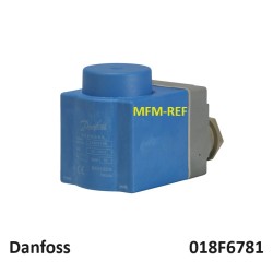 Danfoss 230V 18W bobina para válvula de solenoide DC 018F6781