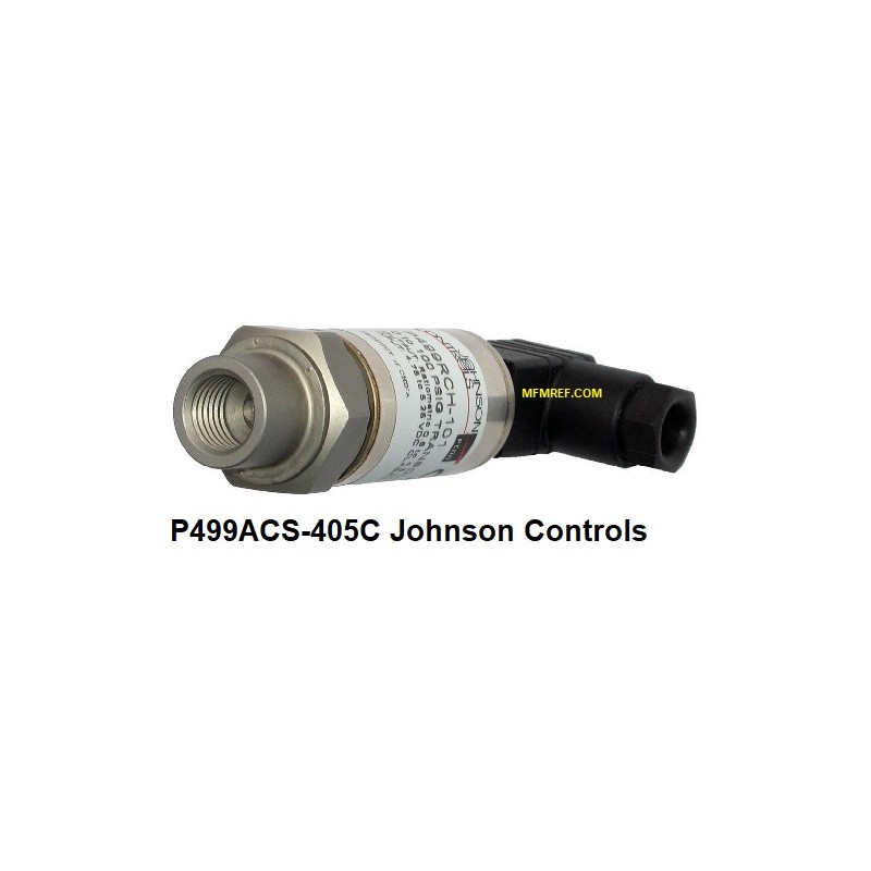 Johnson Controls P499ACS-405C transducer 0 tot 50 bar  4-20 mA Female