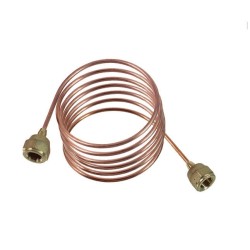 TCK-500 conduto (2 x 1/4") 500mm canais capilares (cobre-bronze)