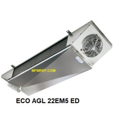 AGL2EM5 ED: ECO enfriador de aire de doble banda espaciamiento Fin: 5 mm