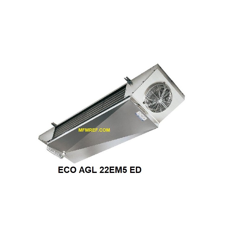 AGL 22EM5 ED: ECO double-throw Luftkühler Lamellenabstand: 5 mm