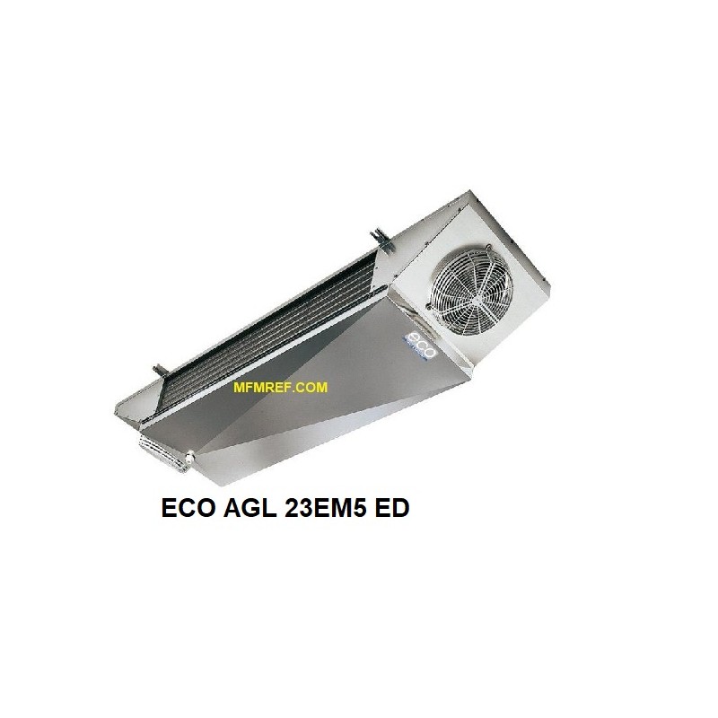 AGL23EM5ED ECO enfriador de aire de doble banda espaciamiento Fin 5 mm