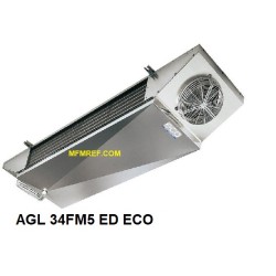 AGL34FM5ED ECO double-throw air cooler Fin spacing: 5 mm