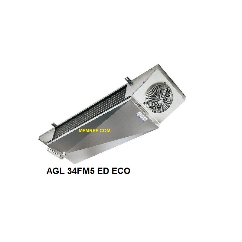 AGL34FM5ED ECO enfriador de aire de doble banda espaciamiento Fin: 5 mm