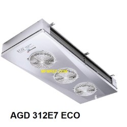 ECO AGD312E7 enfriador de aire de doble banda espaciamiento Fin: 7 mm