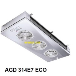 ECO: AGD314E7 double-throw air cooler Fin spacing: 7 mm