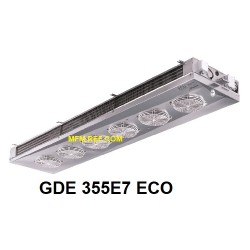 ECO: GDE 355F7 enfriador de aire de doble banda espaciamiento Fin: 7 mm