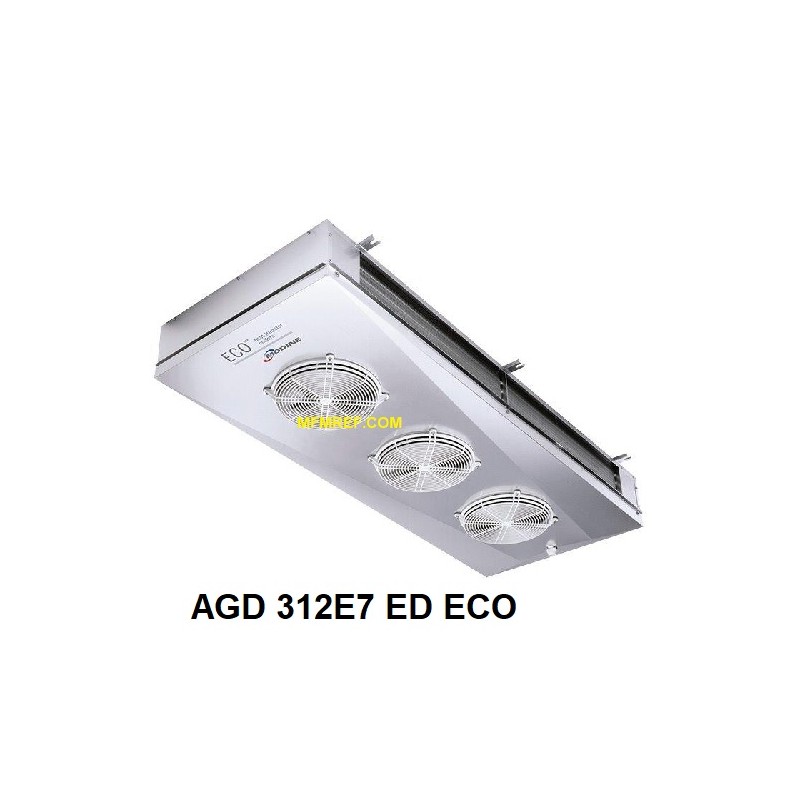 ECO: AGD 312E7 ED enfriador de aire de doble banda espaciamiento 7 mm