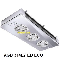 ECO: AGD 314E7 ED double-throw air cooler Fin spacing: 7 mm