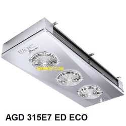 ECO: AGD 315E7 ED double-throw air cooler Fin spacing: 7 mm