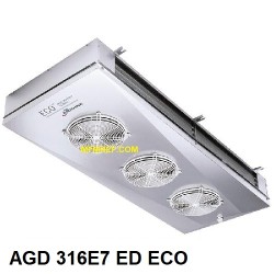 ECO: AGD 316E7 ED double-throw air cooler Fin spacing: 7 mm