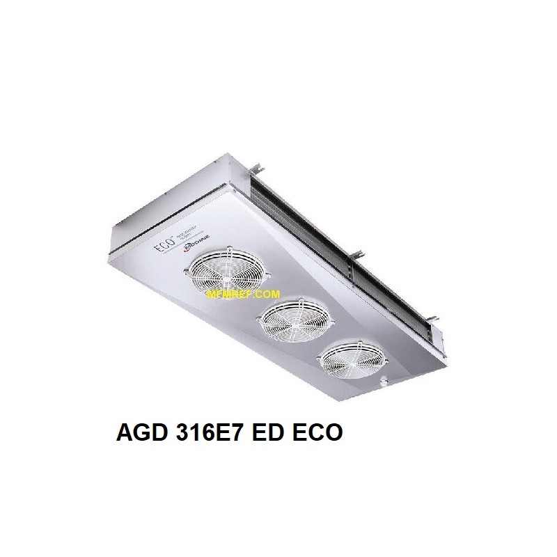 ECO: AGD 316E7 ED enfriador de aire de doble banda espaciamiento 7 mm