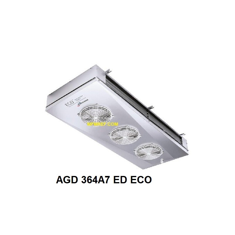 ECO: AGD 364A7 ED enfriador de aire de doble banda espaciamiento Fin: 7 mm