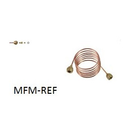 TCK- 500-V   tube (2 x 1/4 ") 500 mm Capillary fittings (copper-brass) PCN 9881112