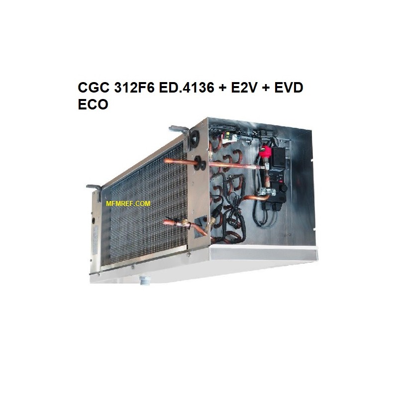 CGC 312F6 ED.4136 + E2V + EVD ECO refrigerador de ar 6mm com degelo