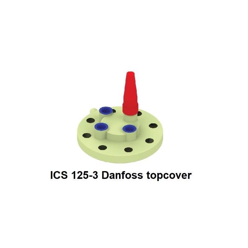 ICS 125-3 Danfoss 3-port 3-Steuerventil Oberteil Druckregler.027H7143