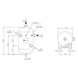 ONDA HC 2,8 condensatore raffreddato ad acqua Codice articolo F3900705