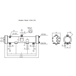 ONDA M 315 Serie M von Rohrbündel wärme tauschern