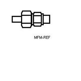 Danfoss Conexión por manómetro ø 6,5 / ø 10mm  las / soldadura 027B2035