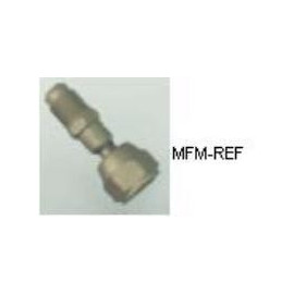 A-31734  Refco Schräder valves, 1/4 SAE schräder x 1/4 SAE screw