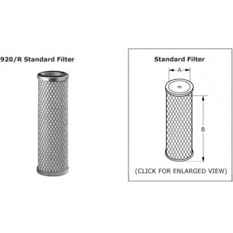 Temprite olie filter voor type 926 en 927