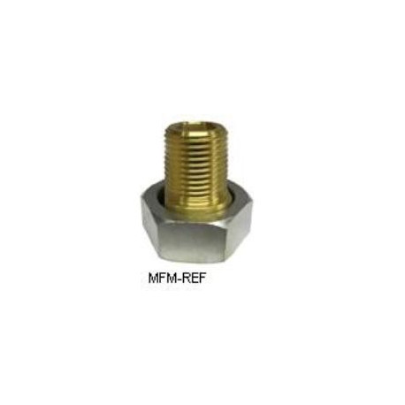 366005-03 Bitzer adaptador para válvula de seguridad 1/2 rosca externa