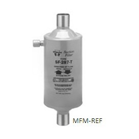 SF-489-T Sporlan 1.1/8 ODF line filter with pressure gauge connection