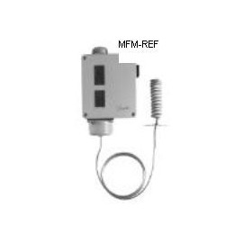 RT140L Danfoss termostato diferencial com zona neutra ajustável