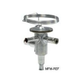 TUB5 Danfoss R134a 1/4x1/2 la vanne d'expansion thermostatique acier inoxydable 068U2031