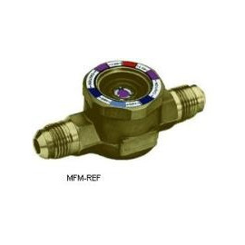 AMI-1 SS7 Alco  Les voyants liquide  7/8" -22mm ODF Interne/internal soudure avec indicateur d’humidité
