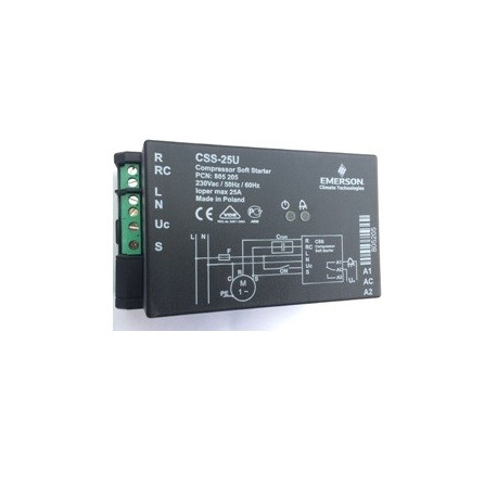 CSS-25U Alco Emerson softstarter PCN 805205 voor koelcompressors airco