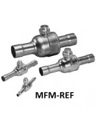 Danfoss valves for liquid - suction gas - hot gas - ball valves for refrigeration