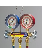 Manifold refrigeration pressure R134A, R410A, R404A